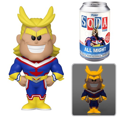 Funko Vinyl Soda Figure: My Hero Academia All Might - Fugitive Toys