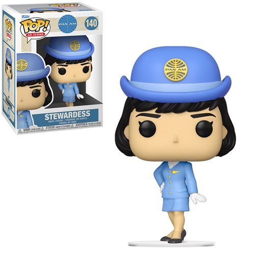 Ad Icons Pop! Vinyl Figure Pan Am Stewardess without Bag [140] - Fugitive Toys