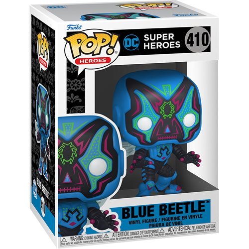 DC Heroes Pop! Vinyl Figure Dia de Los DC Blue Beetle [410] - Fugitive Toys