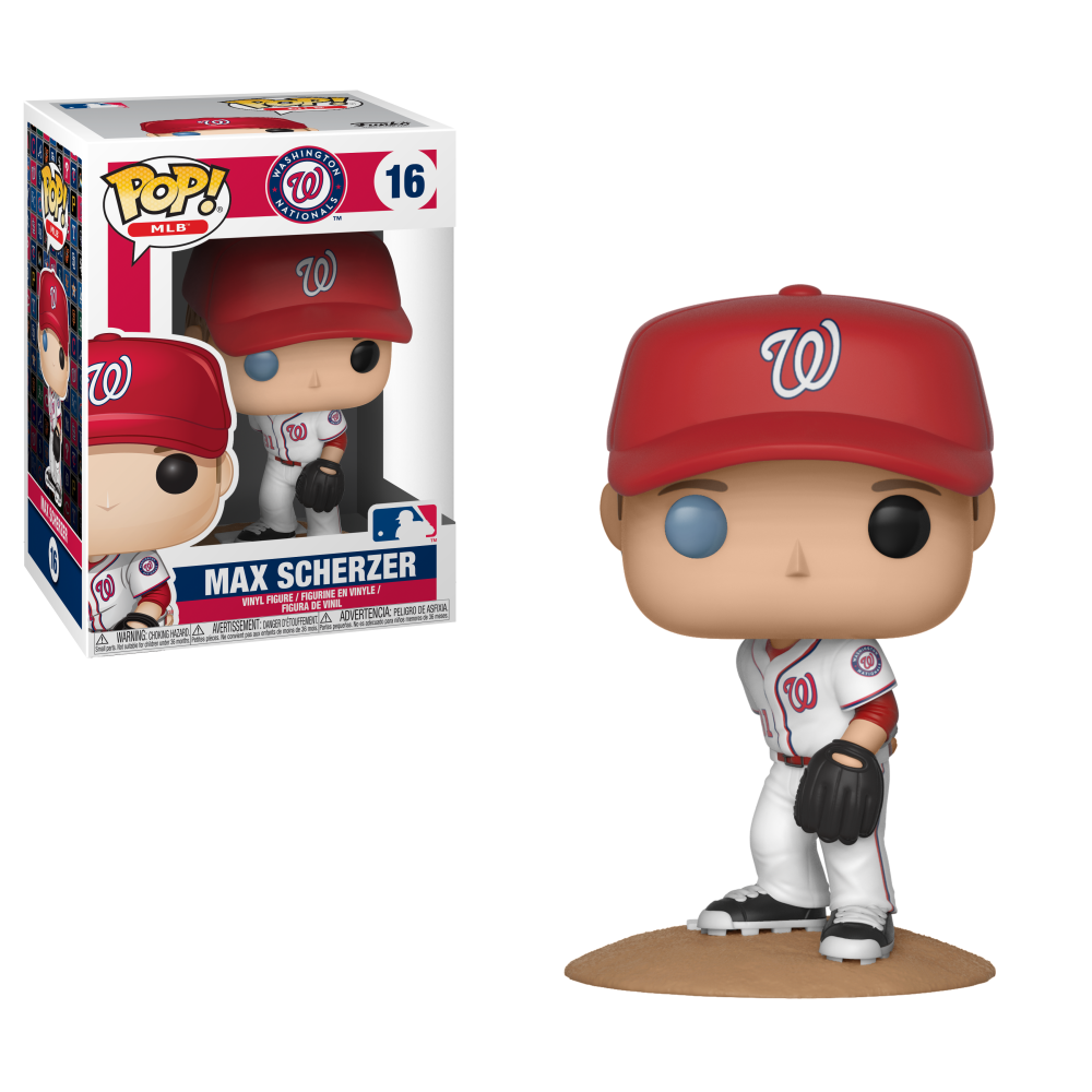 MLB Pop! Vinyl Figure Max Scherzer [Washington Nationals] [16] - Fugitive Toys