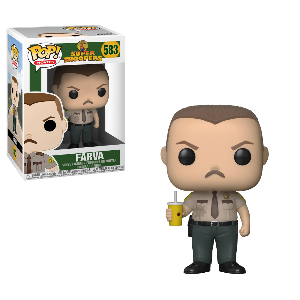 Super Troopers Pop! Vinyl Figure Farva [583] - Fugitive Toys