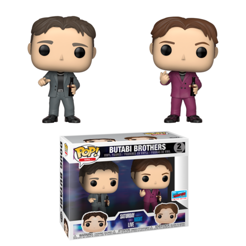 Saturday Night Live Pop! Vinyl Figure Butabi Brothers [NYCC 2018 Exclusive] - Fugitive Toys