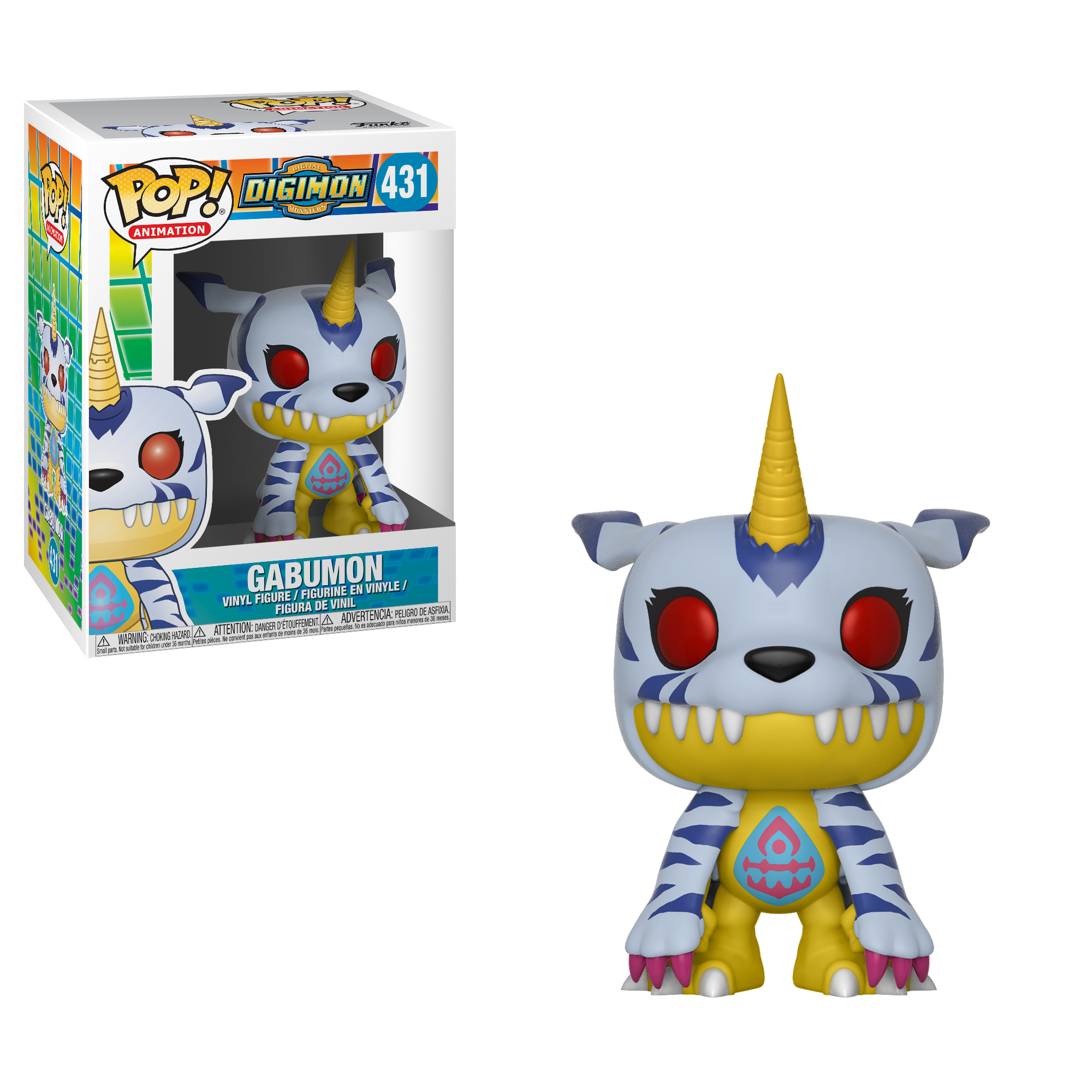 Digimon Pop! Vinyl Figure Gabumon [431] - Fugitive Toys