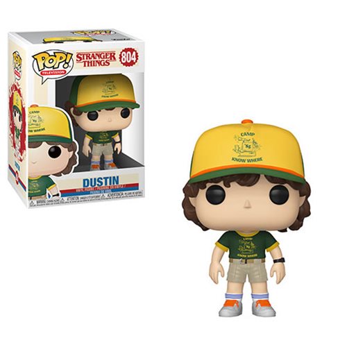 Stranger Things Pop! Vinyl Figure Dustin at Camp [804] - Fugitive Toys