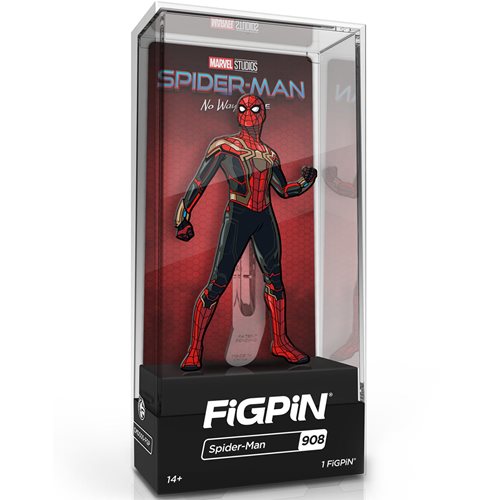 Spider-Man No Way Home: FiGPiN Enamel Pin Spider-Man [908] - Fugitive Toys