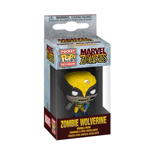 Marvel Zombies Pocket Pop! Keychain Zombie Wolverine - Fugitive Toys