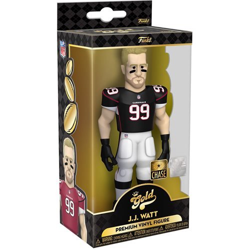 Funko Vinyl Gold Premium Figure: NFL Cardinals JJ Watt (Home Uniform) Chase - Fugitive Toys