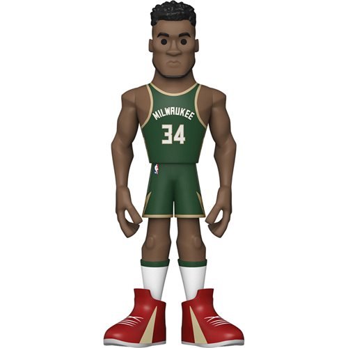 Funko Vinyl Gold Premium Figure: NBA Bucks Giannis Antetokounmpo - Fugitive Toys