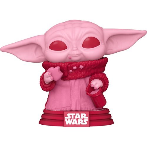 Star Wars Valentines Pop! Vinyl Figure Grogu with Cookies [493] - Fugitive Toys