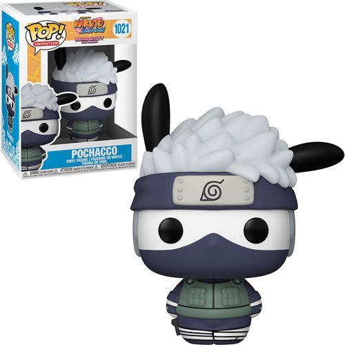 Sanrio Hello Kitty x Naruto Pop! Vinyl Figure Pochacco Kakashi [1021] - Fugitive Toys