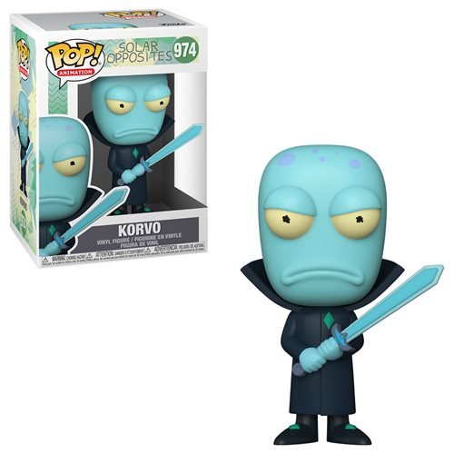 Solar Opposites Pop! Vinyl Figure Korvo [974] - Fugitive Toys