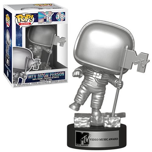 Icons Pop! Vinyl Figure MTV Moon Person [18] - Fugitive Toys