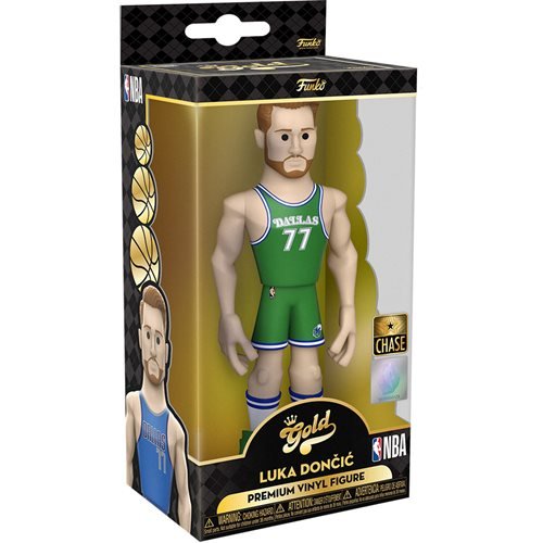 Funko Vinyl Gold Premium Figure: NBA Mavericks Luka Doncic (Chase) - Fugitive Toys