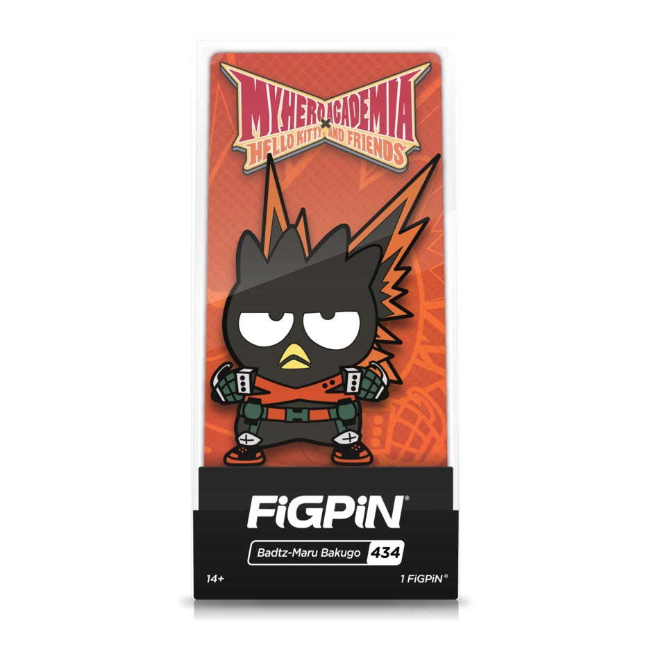 My Hero Academia x HK FiGPiN Enamel Pin: Badtz-Maru Bakugo [434] - Fugitive Toys