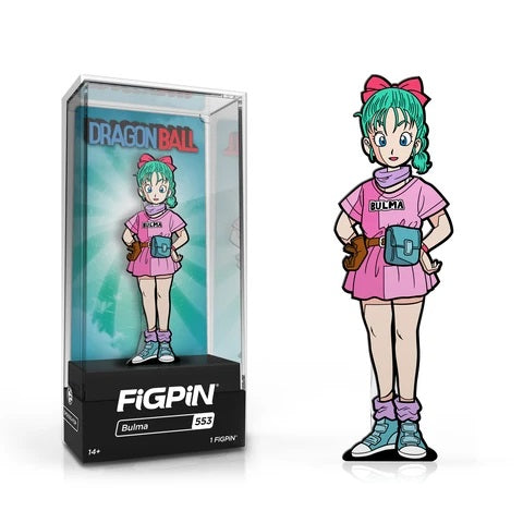 Dragon Ball: FiGPiN Enamel Pin Bulma [553] - Fugitive Toys