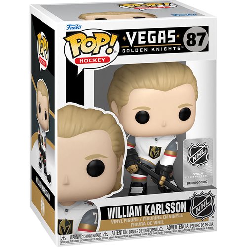 NHL Pop! Vinyl Figure William Karlsson (Away) [Vegas Golden Knights] [87] - Fugitive Toys