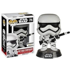 Star Wars Pop! Vinyl Figure First Order Stormtrooper (Heavy Artilery) [74] - Fugitive Toys