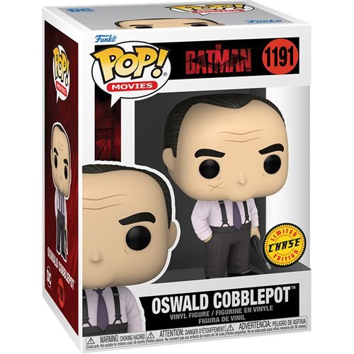 DC Heroes The Batman Movie Pop! Vinyl Figure Oswald Cobblepot (Chase) [1191] - Fugitive Toys