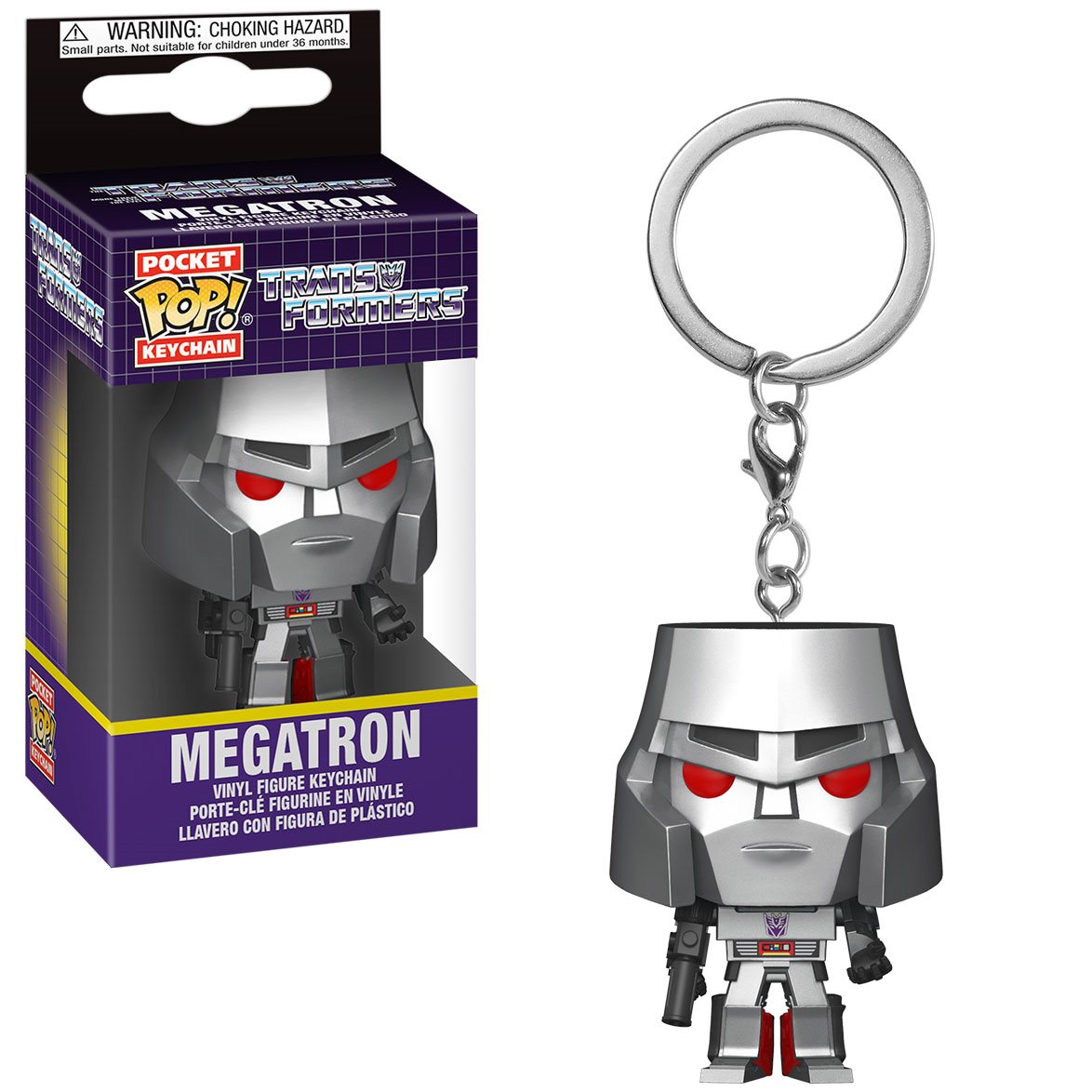 Transformers Pocket Pop! Keychain Megatron - Fugitive Toys