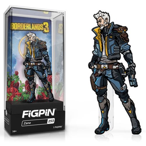 Borderlands 3: FiGPiN Enamel Pin Zane [253] - Fugitive Toys