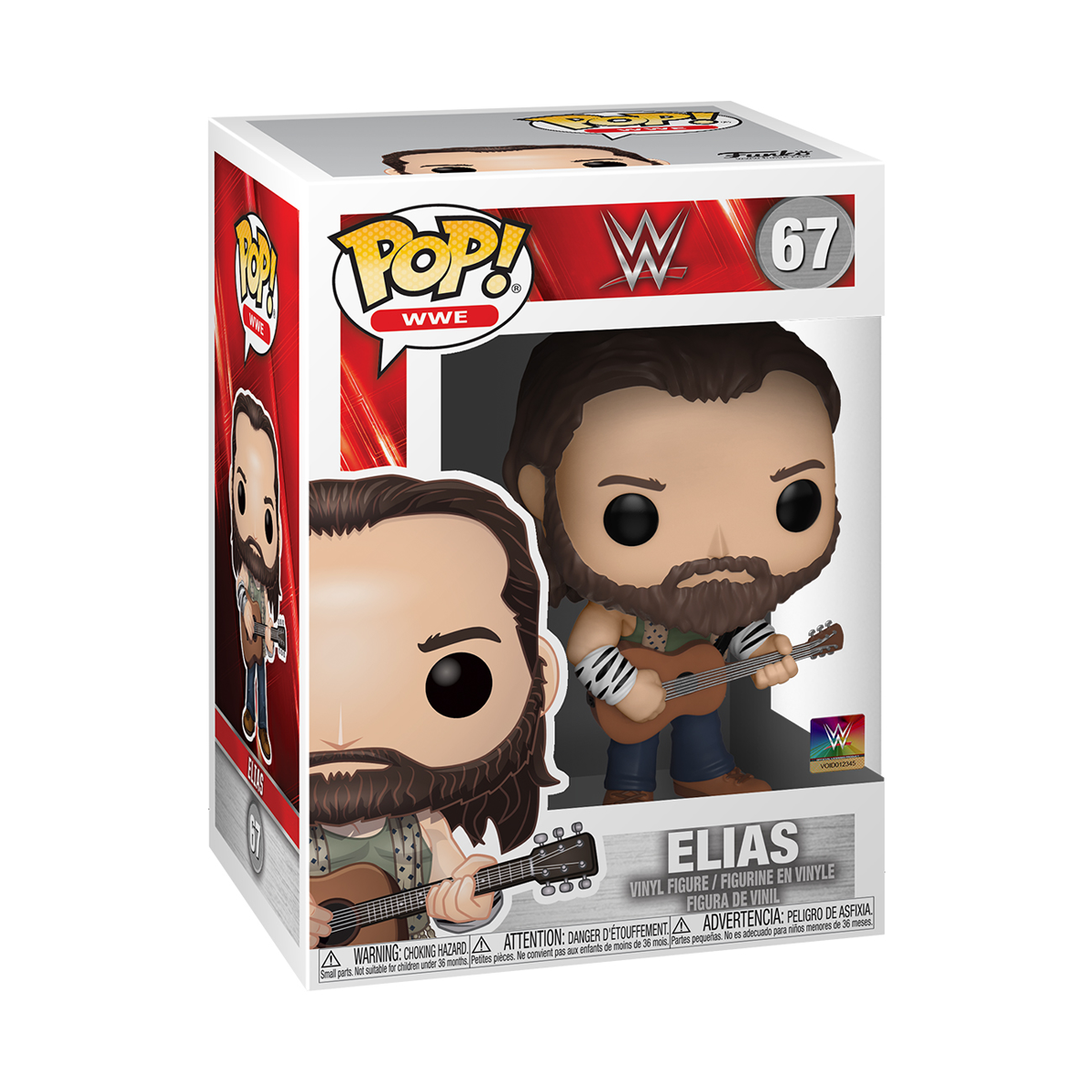 WWE Pop! Vinyl Figure Elias with Guitar [67] - Fugitive Toys