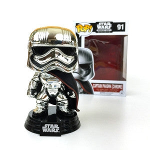 Star Wars Pop! Vinyl Figure Captain Phasma (Chrome) [91] - Fugitive Toys