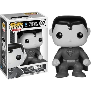 DC Super Heroes Pop! Vinyl Figures Black and White Superman [7] - Fugitive Toys