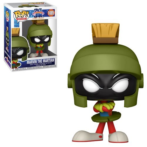 Space Jam 2 A New Legacy Pop! Vinyl Figure Marvin the Martian [1085] - Fugitive Toys