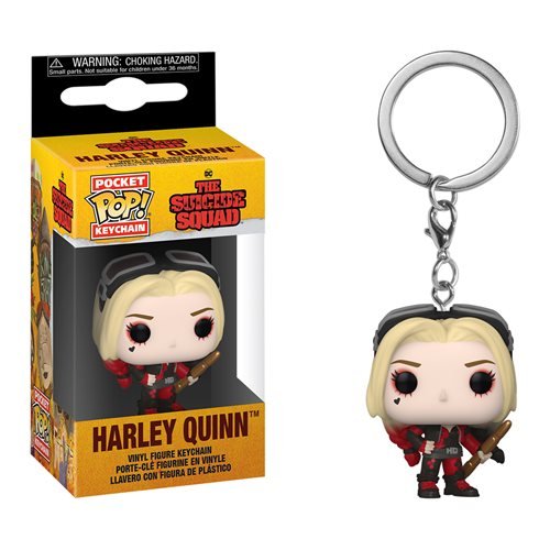 The Suicide Squad Pocket Pop! Keychain Harley Quinn Bodysuit - Fugitive Toys