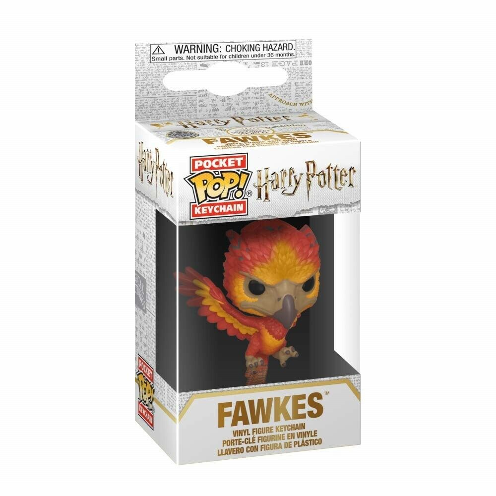 Harry Potter Pocket Pop! Keychain Fawkes - Fugitive Toys