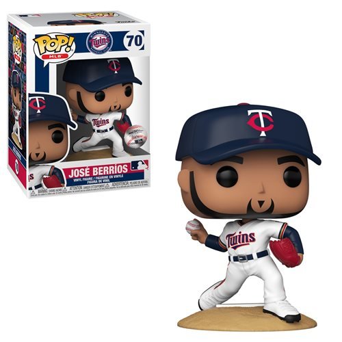 MLB Pop! Vinyl Figure Jose Berrios (Home Uniform) [Twins] [70] - Fugitive Toys