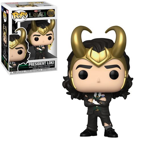 Marvel Studios Loki Series Pop! Vinyl Figure President Loki [898] - Fugitive Toys