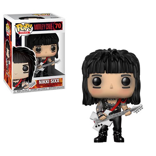 Rocks Pop! Vinyl Figure Nikki Sixx [Motley Crue] [70] - Fugitive Toys