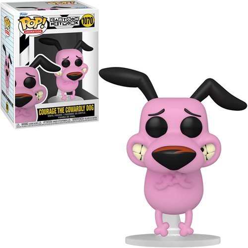 Cartoon Network Pop! Vinyl Figure Courage the Cowardly Dog [1070] - Fugitive Toys