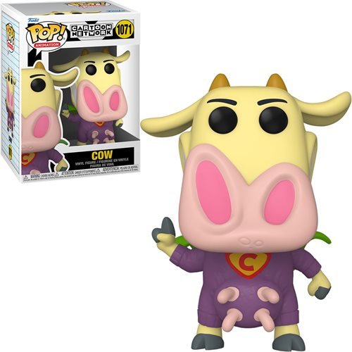 Cow & Chicken Pop! Vinyl Figure Cow [1071] - Fugitive Toys