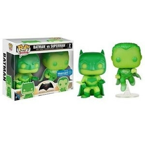 Batman vs Superman Pop! Vinyl Figure Glow In The Dark Batman vs Superman [2-pack] - Fugitive Toys