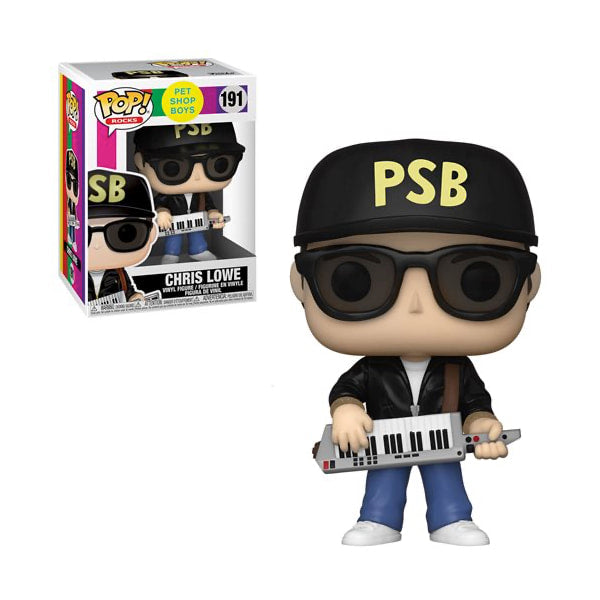 Rocks Pop! Vinyl Figure Chris Lowe [Pet Shop Boys] [191] - Fugitive Toys