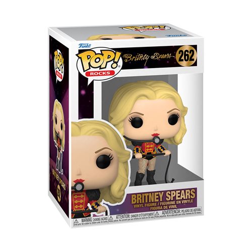 Rocks Pop! Vinyl Figure Britney Spears Circus [262] - Fugitive Toys