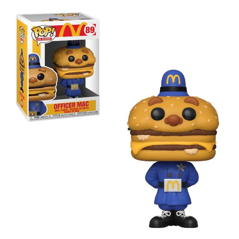 Ad Icons Pop! Vinyl Figure McDonald's Officer Mac [89] - Fugitive Toys