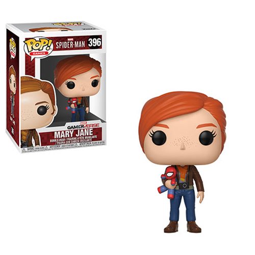 Spider-Man Pop! Vinyl Figure Mary Jane with Plush [396] - Fugitive Toys