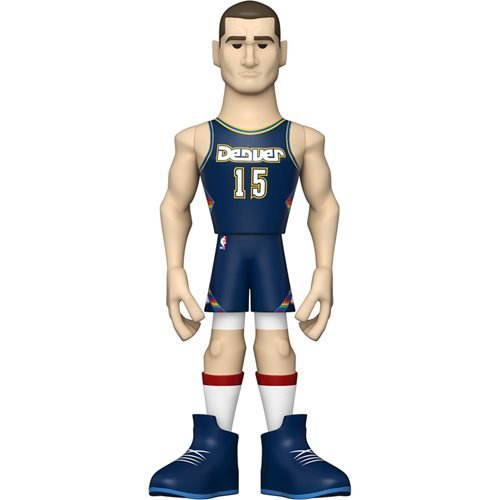 Funko Vinyl Gold Premium Figure: NBA Nuggets Nikola Jokic (Away Uniform) - Fugitive Toys