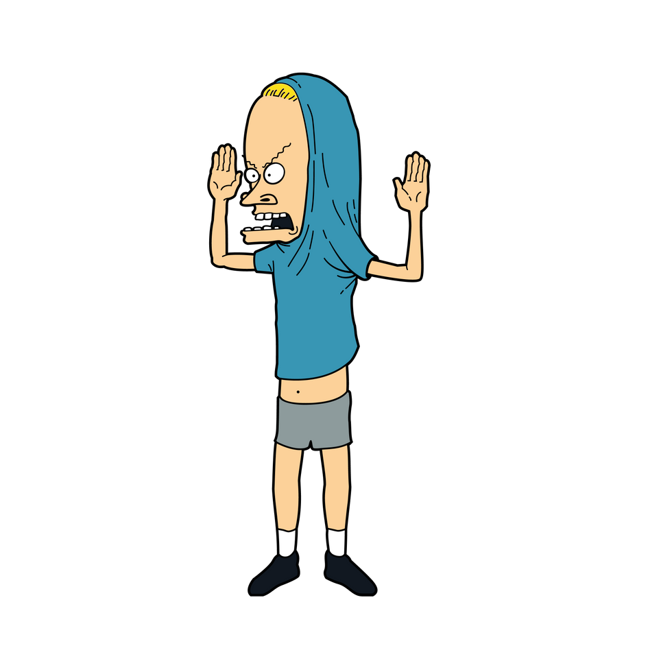 MTV Beavis and Butt-Head: FiGPiN Enamel Pin Cornholio [666] - Fugitive Toys