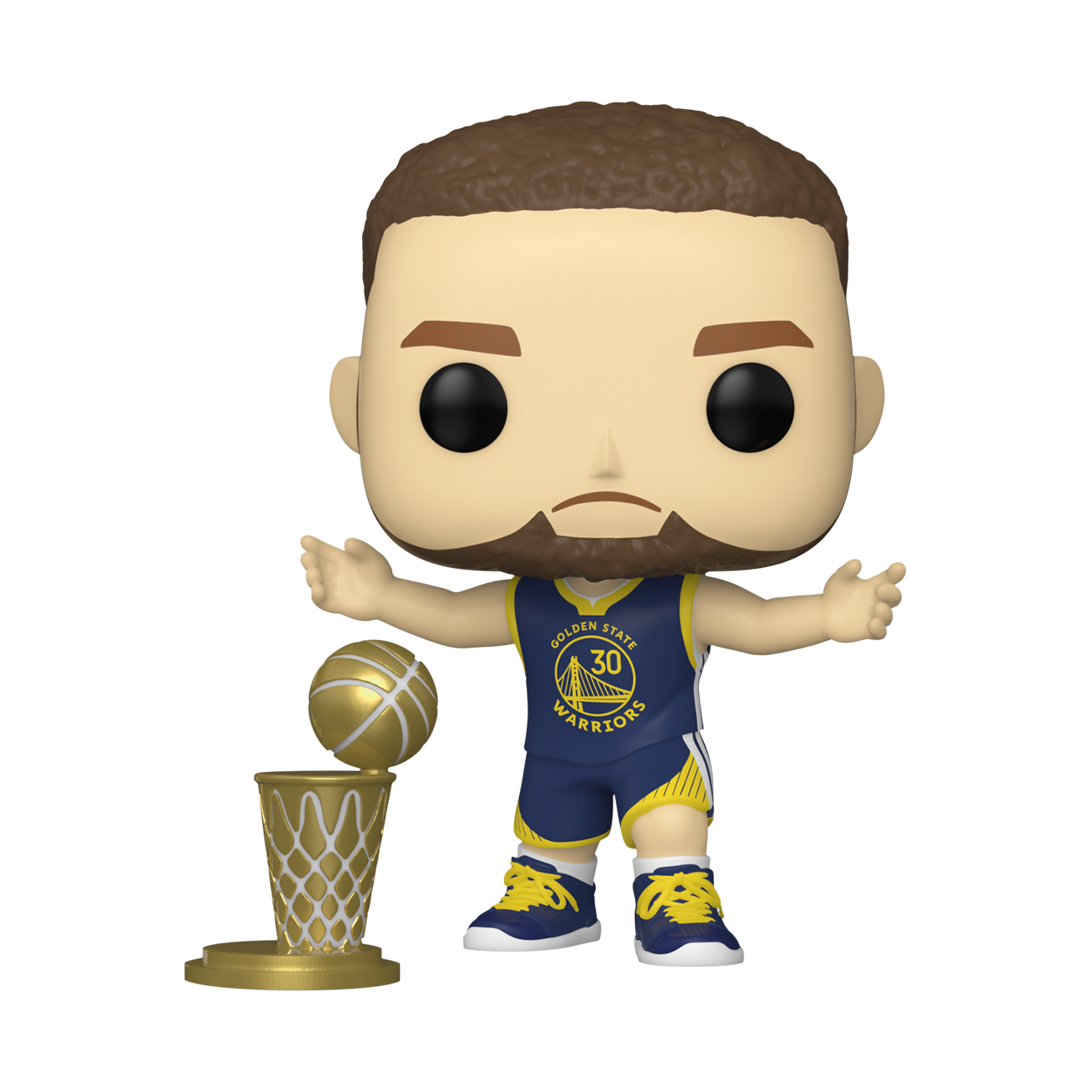NBA Pop! Vinyl Figure Stephen Curry Championship Trophy (Fugitive Toys Exclusive)[157] - Fugitive Toys