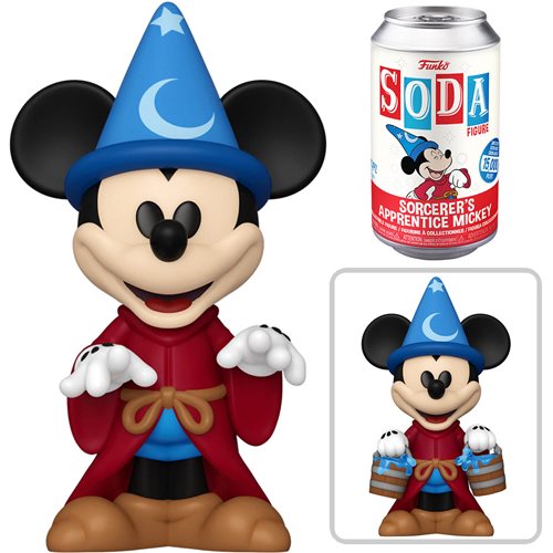 Funko Vinyl Soda Figure: Fantasia - Sorcerer Mickey - Fugitive Toys