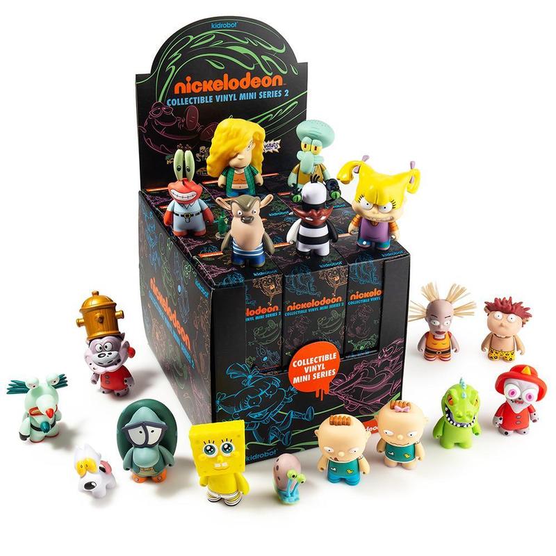 Kidrobot Nickelodeon 90's Collectible Vinyl Mini Series 2: (1 Blind Box) - Fugitive Toys