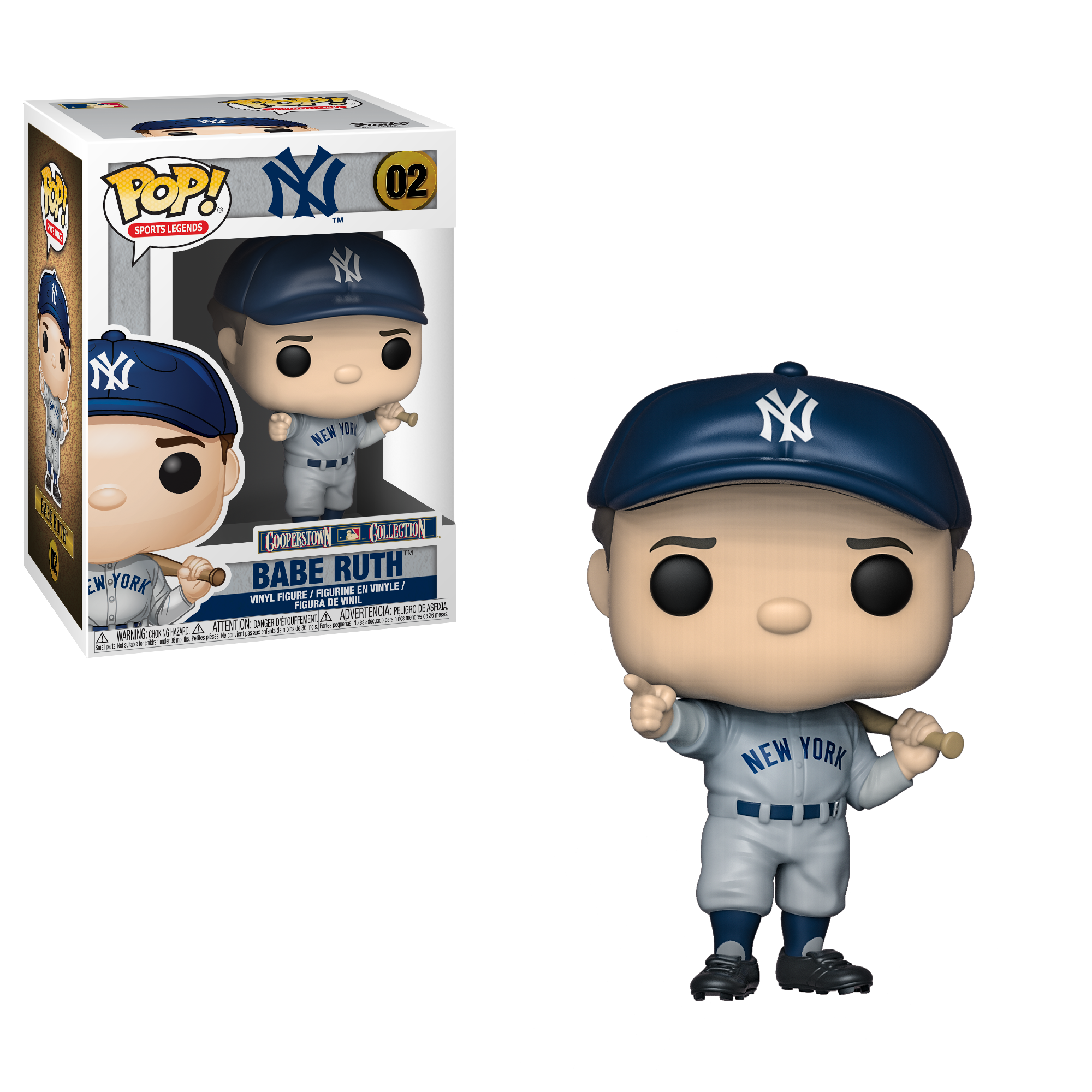 Sports Legend Pop! Vinyl Figure Babe Ruth [02] - Fugitive Toys