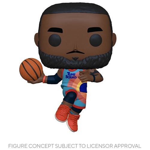 Space Jam 2 A New Legacy Pop! Vinyl Figure LeBron James Leaping [1182] - Fugitive Toys