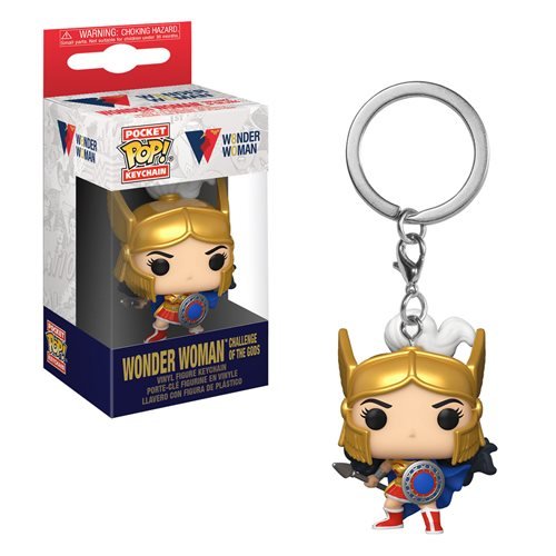 Wonder Woman 80th Anniversary Pocket Pop! Keychain Challenge of the Gods - Fugitive Toys