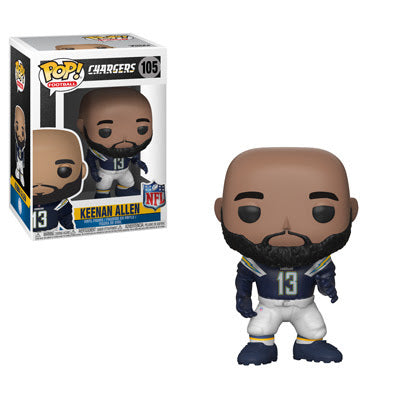 NFL Pop! Vinyl Figure Keenan Allen [Los Angeles Chargers] [105] - Fugitive Toys