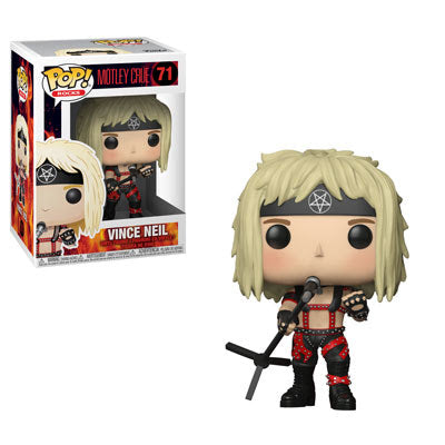 Rocks Pop! Vinyl Figure Vince Neil [Motley Crue] [71] - Fugitive Toys